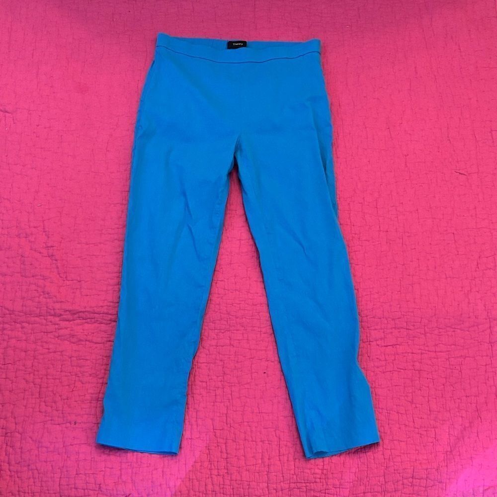 Theory Vibrant Blue pants, US2